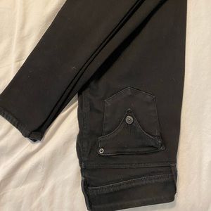 Hudson Collin skinny jeans black size 28